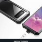For Galaxy S10 Plus Case Rugged Clear FullBody Hybrid Bumper Cover Black