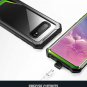 For Galaxy S10 Plus Case Rugged Clear FullBody Hybrid Bumper Cover Green