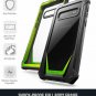 For Galaxy S10 Plus Case Rugged Clear FullBody Hybrid Bumper Cover Green