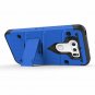 For LG V30 Case Military Grade Drop Tested Tempered Glass Screen Protector Black