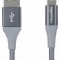 AmazonBasics Double Braided Nylon Lightning to USB A Cable Advanced Collection