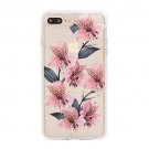 For iPhone 6/6s Plus,7 Plus,8 Plus Case Military Drop Clear Floral Tiger Lily