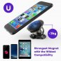 Car Phone Mount with a Super Strong Magnetic Installation Instructions Black