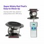 Car Phone Mount with a Super Strong Magnetic Installation Instructions Black