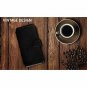 For iPhone 6S Plus Wallet case Faux Leather Ultra-Strong Magnetic Closure Black