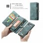For Galaxy S10 Plus Case Wallet Handmade Premium Cowhide Leather Card Slot Blue