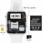 Bluetooth Watch Touchscreen Smart Wrist Phone Fitness Tracker SIM SD Card White1