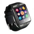 Smart Watch Bluetooth Android with SIM card slot Camera Touchscreen IOS Black