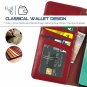 Samsung Galaxy S10 Plus Case Wallet PU Leather Stand Feature Wrist Strap Wine