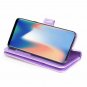 For Galaxy S10 Plus Case Wallet Cover Folio Cover Stand Feature Card Slot Purple