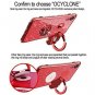 For Apple iPhone XR Case Cute Girly Glitter Bling Diamond Rhinestone Ring Red