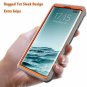 For Galaxy S10 Plus Case Heavy Duty ArmadilloTek Vanguard Series Military Orange