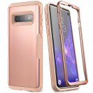 For Samsung Galaxy S10 Case Heavy Duty Protection Full Body Rose Gold/Pink