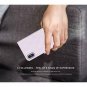 For iPhone Xs Max Case Premium Leather Handmade Flip Folio Wallet Magnetic Pink
