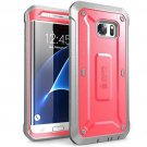 For Samsung Galaxy S7 Edge Case Full-Body Rugged Holster Screen Protector Pink