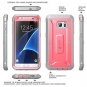 For Samsung Galaxy S7 Edge Case Full-Body Rugged Holster Screen Protector Pink