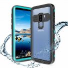 For Samsung Galaxy S9 Plus Case Waterproof Screen Protector Clear Back Teal