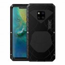 For Huawei Mate 20 Pro Case Armor Aluminum Heavy Duty Bumper Hard Tough Black