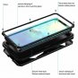 For Huawei Mate 20 Pro Case Armor Aluminum Heavy Duty Bumper Hard Tough Black