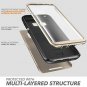For Samsung Galaxy S8 Plus Case Full Body Rugged Built in Screen Protector Gold
