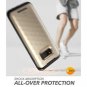 For Samsung Galaxy S8 Plus Case Full Body Rugged Built in Screen Protector Gold