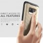 For Samsung Galaxy S8 Plus Case Full Body Rugged Built in Screen Protector Gold