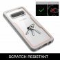 For Galaxy S10 Plus Case Crystal Clear Heavy Duty Protection Lightweight Rose