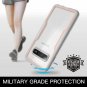 For Galaxy S10 Plus Case Crystal Clear Heavy Duty Protection Lightweight Rose