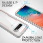 For Galaxy S10 Plus Case Crystal Clear Heavy Duty Protection Lightweight Rose