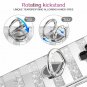 For Samsung Galaxy Note 9 Case Glitter Sparkle Bling Bumper Stripe Silver