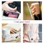 For Samsung Galaxy Note 9 Case Glitter Sparkle Bling Bumper Stripe Silver