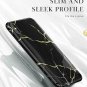 For iPhone Xs MAX Case Slim Designed Marble Ultra Thin  Slim Fit Black/Gold