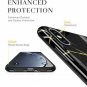 For iPhone Xs MAX Case Slim Designed Marble Ultra Thin  Slim Fit Black/Gold