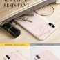 For iPhone Xs MAX Case Slim Thin Glossy Soft TPU Rubber Gel Silicone Pink/Gold