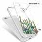 For Google Pixel 3 Case Clear Design Plastic Hard Back TPU Bumper Cactus Plexus