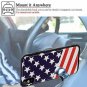 For iPhone X/Xs Case Wallet Wrist Strap Card Slot Flip Folio Leather USA Flag