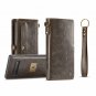 For Galaxy S10e Wallet Case Handmade Premium PU Leather with Detachable Brown