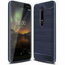 For Nokia 6/6.1 2018 Case Not for Nokia 6 2017 Sucnakp TPU Shock Absorption Blu