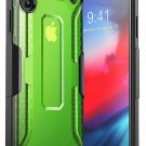 For iPhone Xs Max Case Unicorn Beetle Series Premium Hybrid Protective TPU Green