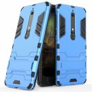 For Nokia 6/6.1 2018 Case Not for Nokia 6 2017 Dual Layer Armor Hard Slim Blue