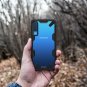 For Galaxy A7 2018 Case with Rugged TPU Bumper Anti Rainbow Effect Cover Black