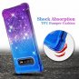 For Galaxy S10 Plus Case Glitter for Girls Bling TPU Bumper Cushion Blue/Purple