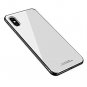 For iPhone X Case 2018 Frame Hybrid Shell Slim Anti Scratch Anti Drop White