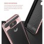 For LG G6 Plus Case Hybrid Scratch Dust Proof Armor Defender BLACK/ROSE GOLD