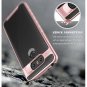 For LG G6 Plus Case Hybrid Scratch Dust Proof Armor Defender BLACK/ROSE GOLD