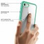 For iPhone 7 Case iPhone 8 Case Premium Hybrid Protective Clear Green