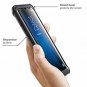 For Samsung Galaxy S8 Plus Case Full-Body Rugged Clear Bumper with Built Black