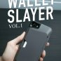 For iPhone 7/8 Wallet Case Slayer Vol. 1 Slim  ProtectiveGrip Gray Area