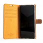 For Samsung Galaxy S10 Case Luxury Genuine Leather Wallet Card Slots Navy Blue