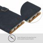For Samsung Galaxy S10 Case Luxury Genuine Leather Wallet Card Slots Navy Blue